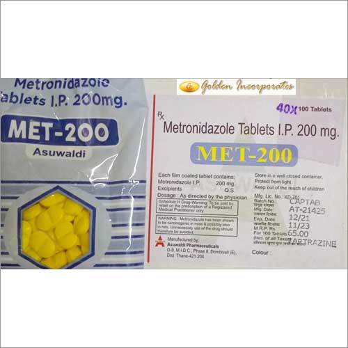 Metronidazole 200 Mg Loose Tablets