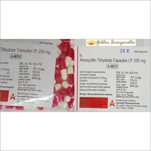 Amoxycillin Trihydrate 250 Mg Capsule