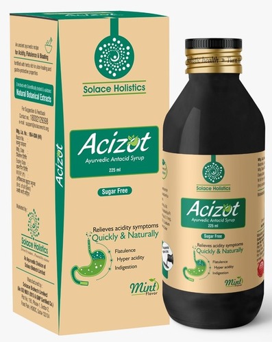 Ayurvedic Medicine Acizot Antacid Syrup