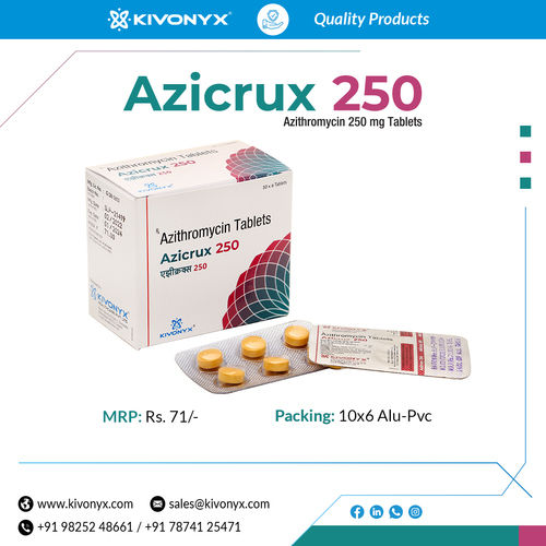 Azithromycin 250 mg Tablet