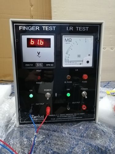 Black Test Panel Figure Ir