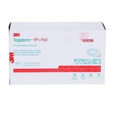 3M Tegaderm HP Pad Film Dressing (8582IN) pack of 50