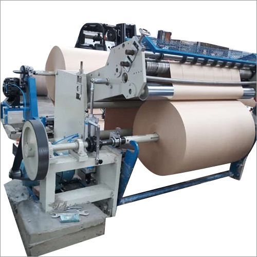 Single Shafts Slitting Rewinding Machine