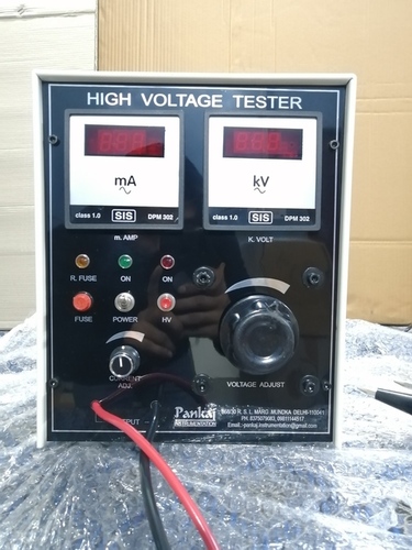 High Voltage tester with milli amps meter