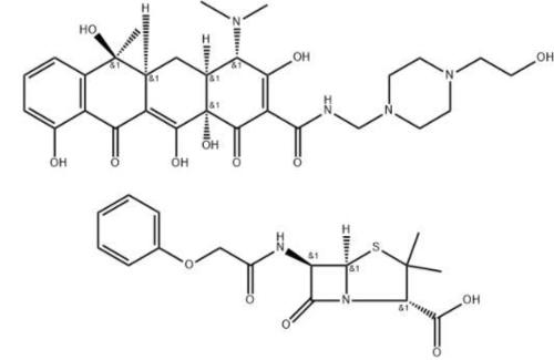 Penimepicycline(Hydrocycline) CAS:4599-60-4