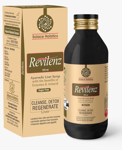 Ayurvedic Medicine Revilenz Liver Digestive Enzyme Antacid Syrup