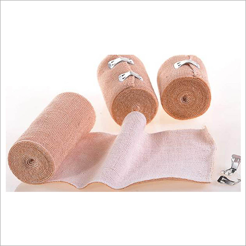 Elastic Crepe Bandage for Treating Muscle Damage and Sprains
