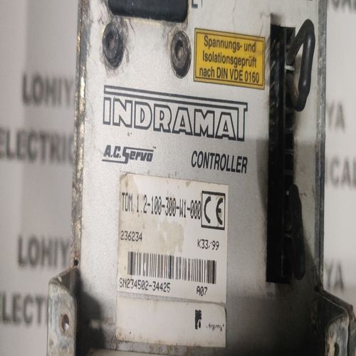INDRAMAT DIGITAL AC SERVO CONTROLLER TDM 1.2-10-300-W1-000