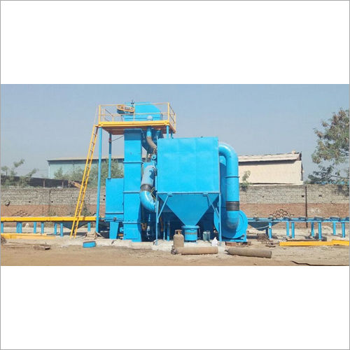 Industrial Tunnel Type Shot Blasting Machine Voltage: 220 Volt (V)