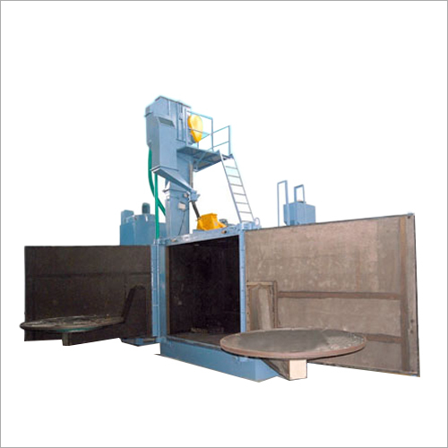 Automatic Industrial Airless Swing Table Shot Blasting Machine