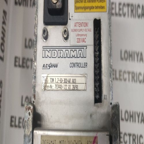 INDRAMAT DIGITAL AC SERVO CONTROLLER TDM1.2-50-300-W1