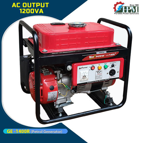 1 KVA Portable Generator Manual Start Model GE-1400R