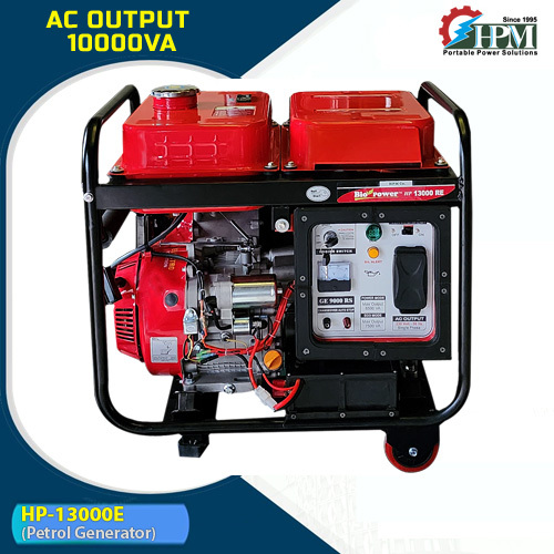 8 KVA Portable Generator Manual Self Start and Remote Start  Model HP-13000E Petrol Run