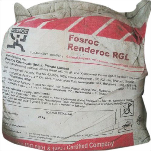 Fosroc Micro Concrete Renderoc RGL
