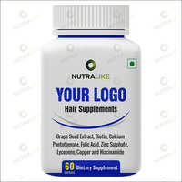 Grape Seed Extract Biotin Copper And Niacinamide Hair Supplement Capsules