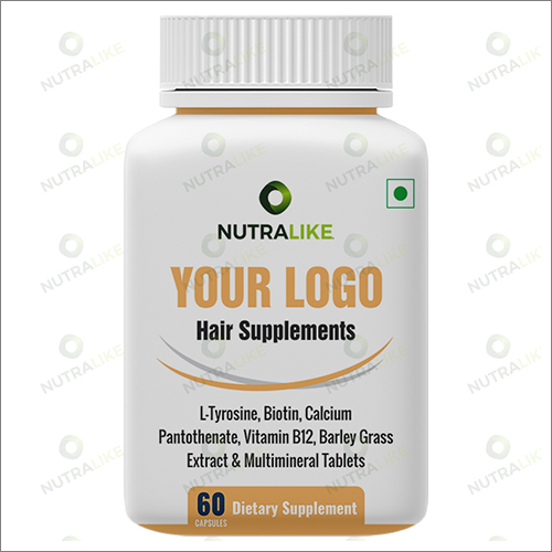 L-Tyrosine Biotin And Multimineral Hair Supplement Capsules