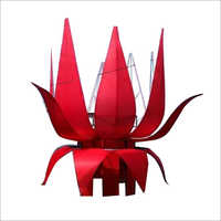Lotus Hydraulic Wedding Varmala Stage
