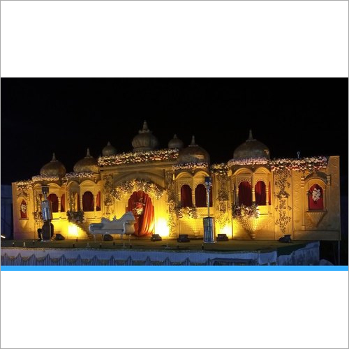Traditional Designed Decorative Wedding Stage