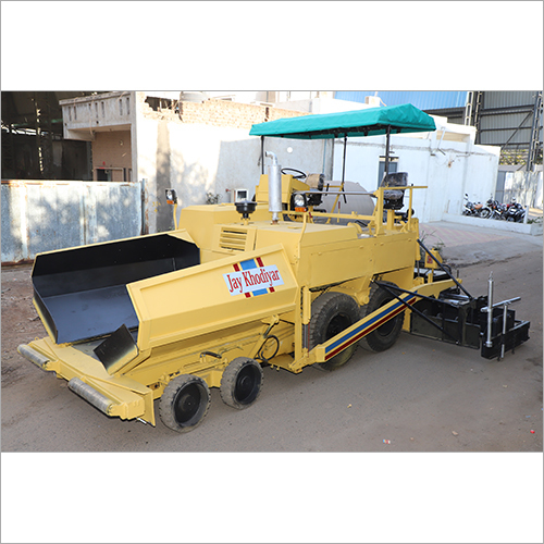 Sensor Paver Machine - Hydrostatic Transmission, Autonomous Sensor Mechanism for Efficient Road Building