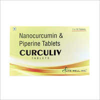 Nanocurcumin And Piperine Tablets