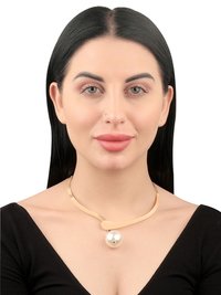 Lovely Gold Plated Mermaid Dreams Necklace for women and girls