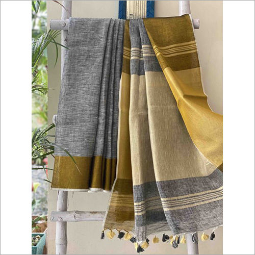 Casual Linen Fancy Saree