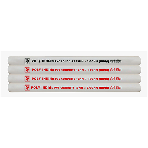 19 mm x 1.0mm Outer Dia PVC Conduit Pipe