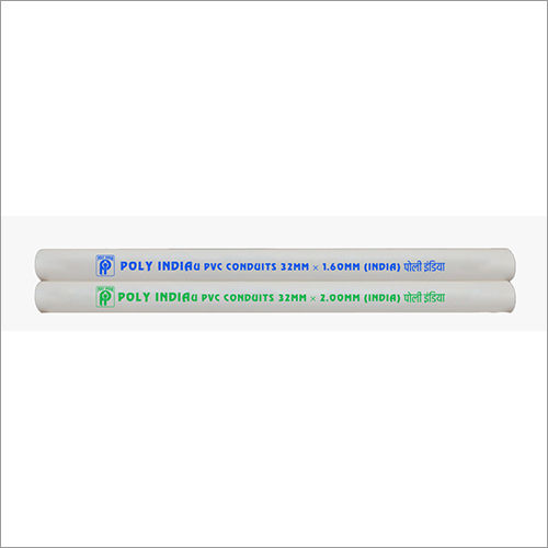 White 32 Mm Outer Dia Pvc Conduit Pipe