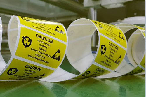 Customized Industrial Caution Labels