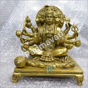 5.500gm 5 Face Brass Hanuman Ji Statue