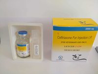 Veterinary Ceftriaxone 3 gm injection in  PCD franchise
