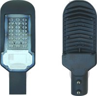 Arjun 24w Lens Led Street Light Fixture - Aluminium Adc-12, 360 Grams, Grayfied Gray, Silicon Moulded Gasket, Polycarbonate Lens, Ss Hardware, Pg-7 Gland