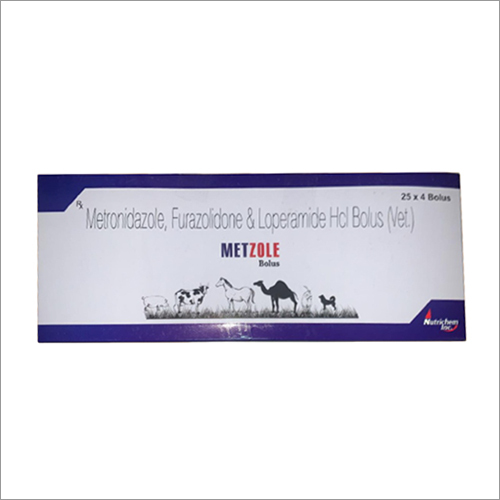 Metronidazole Furazolidone And Loperamide HCL Bolus