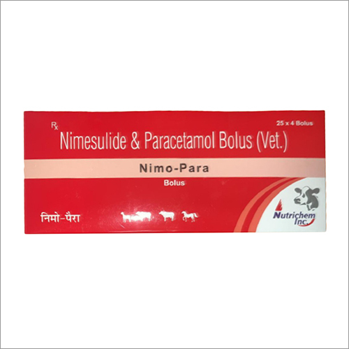 Nimesulide And Paracetamol Bolus
