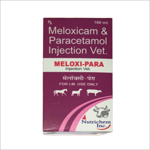 Liquid 100 Ml Meloxicam And Paracetamol Injection