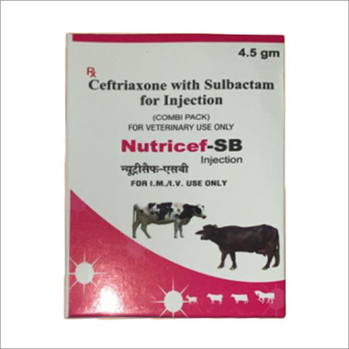 Liquid Ceftriaxone With Sulbactam For Injection