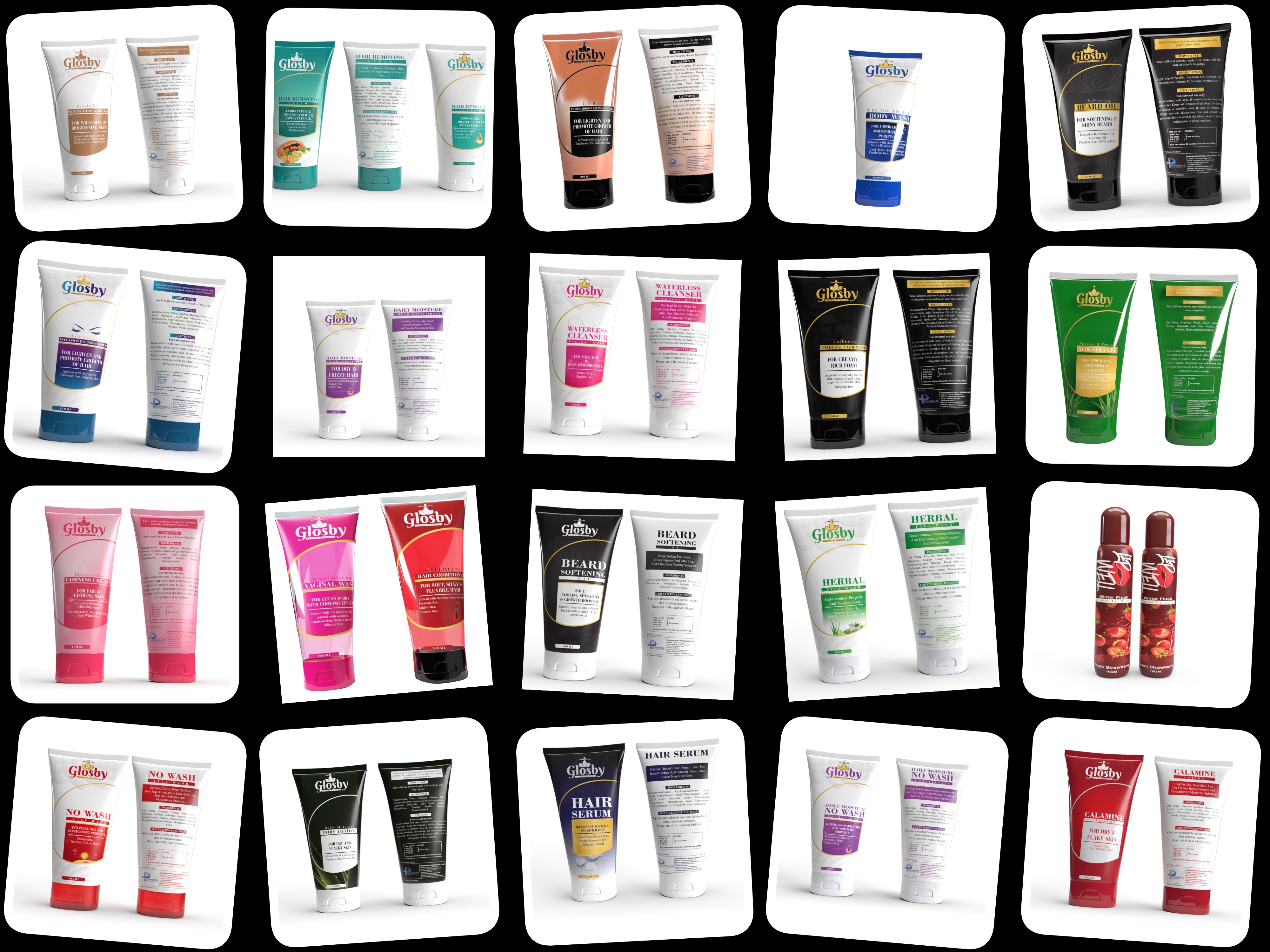 Glosby cosmetics  (skin care)