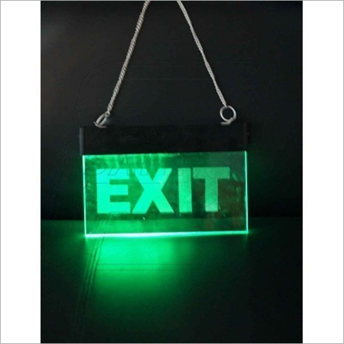 Hanging LED Exit Signage Board