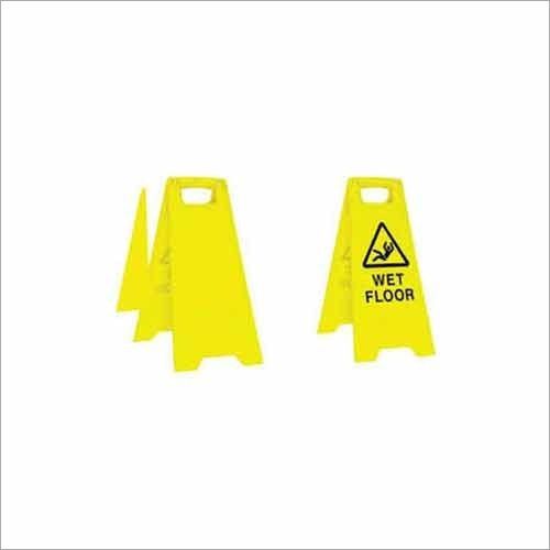 Yellow Caution Stand Usage: Industrial