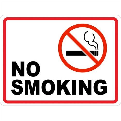 No Smoking Board