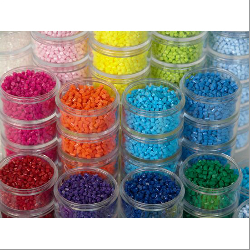 Colored Plastic Granules