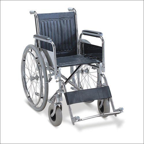 Stainless Steel Patient Wheelchair