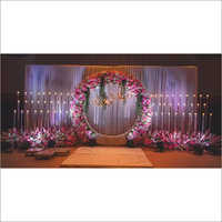 Wedding Stage Flower Decoration Services