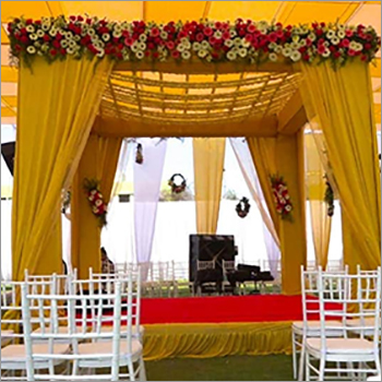 Small Wedding Madap Decoration Services By MIRROR EDGE EVENT ORGANISERS