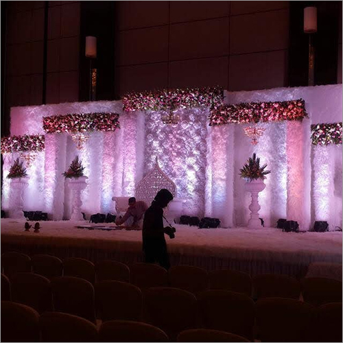 Classic Wedding Stage Decoration Services