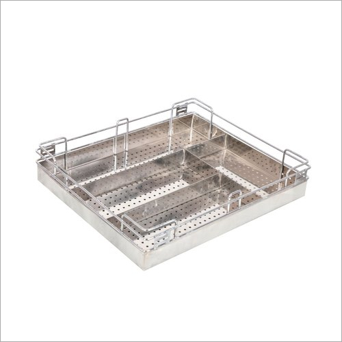 15x20 Inch Perforated Cutlery Basket