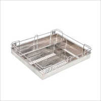 15x20 Inch Perforated Cutlery Basket