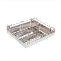 21x20x4 Inch Perforated Cutlery Basket