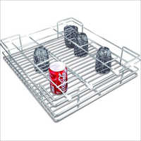SS Kitchen Glass Basket