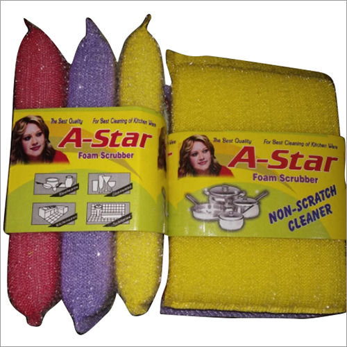 Foam Scrub Pad - Usage: Home Appliances